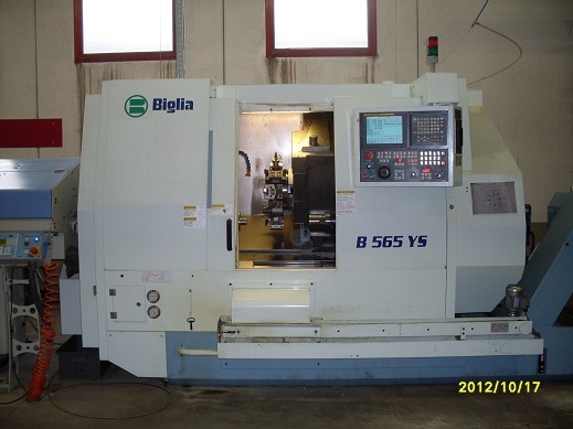 Tornio a controllo numerico FANUC B565 YS