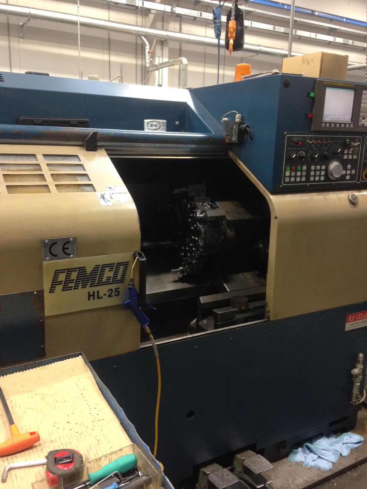 Tornio a controllo numerico FEMCO HL 25