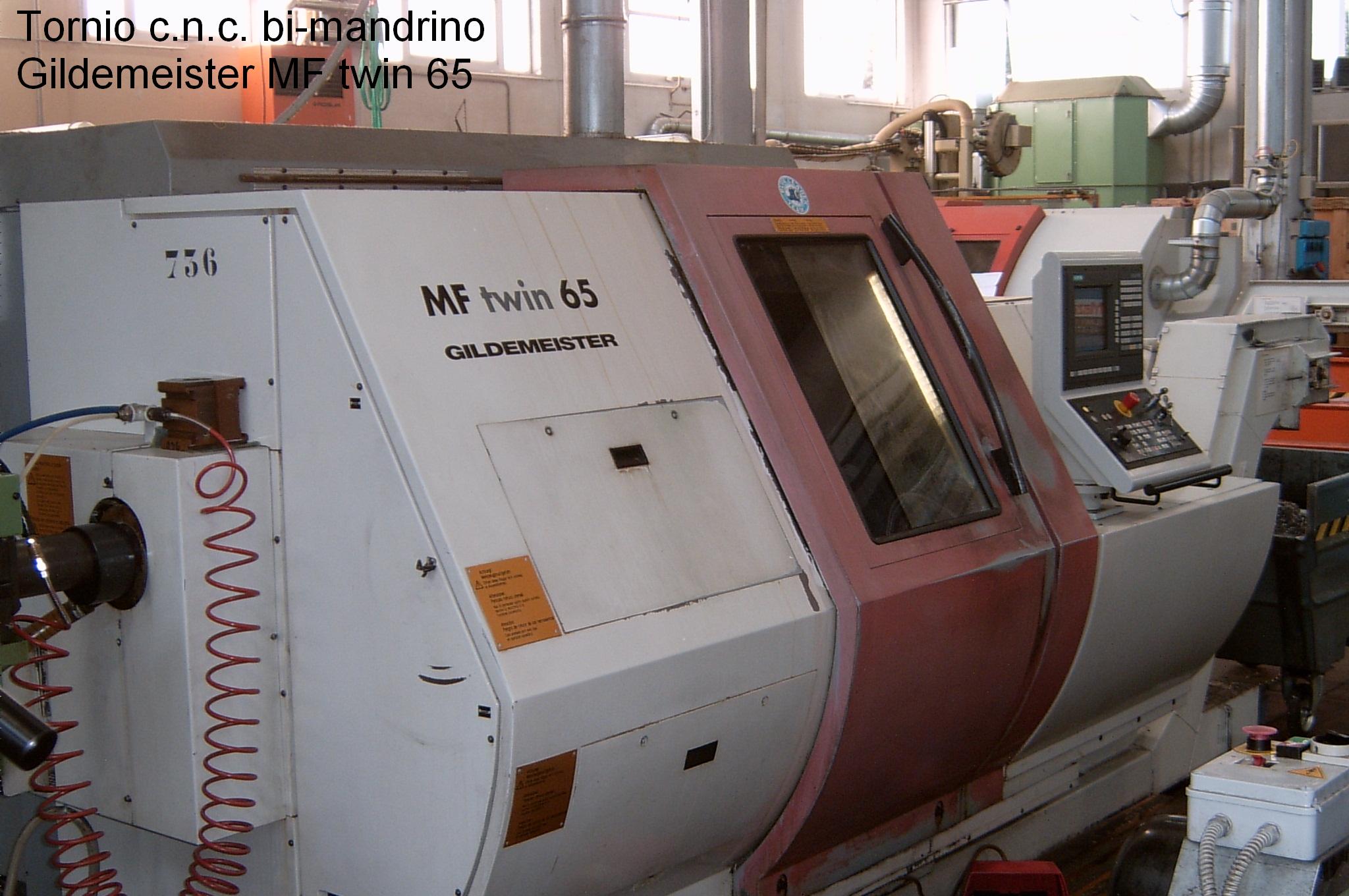 Tornio a controllo numerico GILDEMEISTER MF TWIN 65