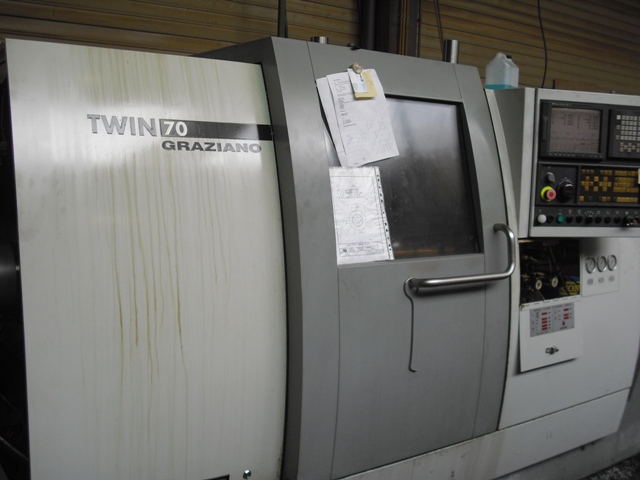 Tornio a controllo numerico GRAZIANO TWIN GP 70