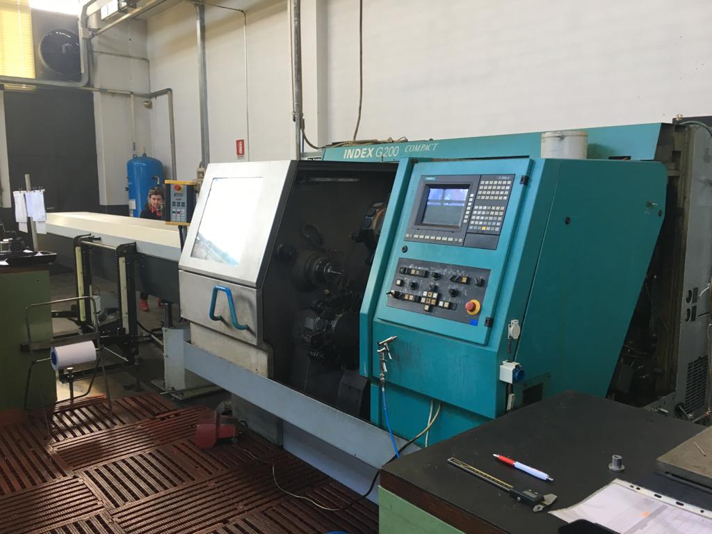 Tornio a controllo numerico INDEX G 200 COMPACT