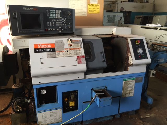 Tornio a controllo numerico MAZAK QUICKTURN 6T