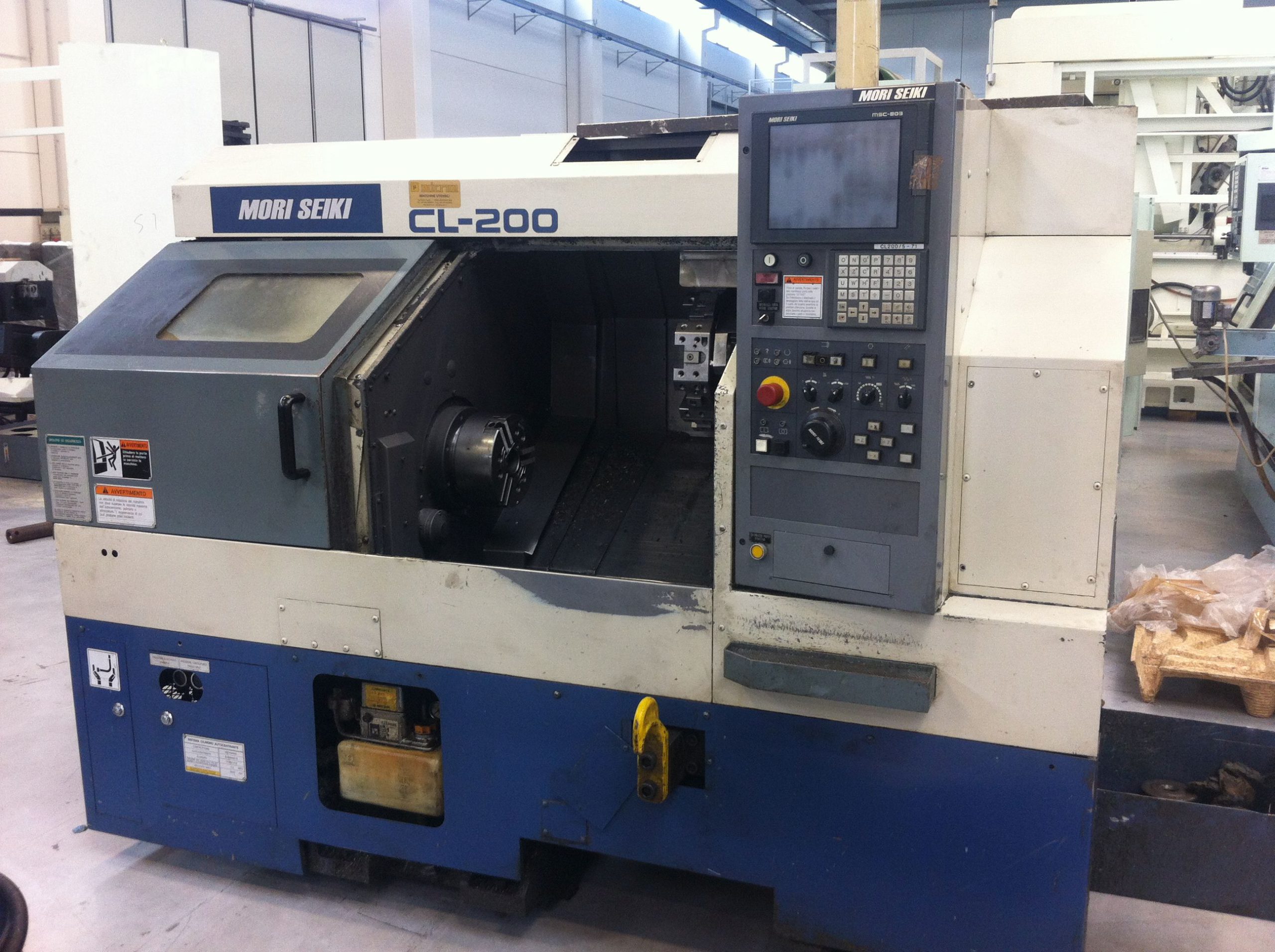 Tornio a controllo numerico MORI SEIKI CL 200 BS