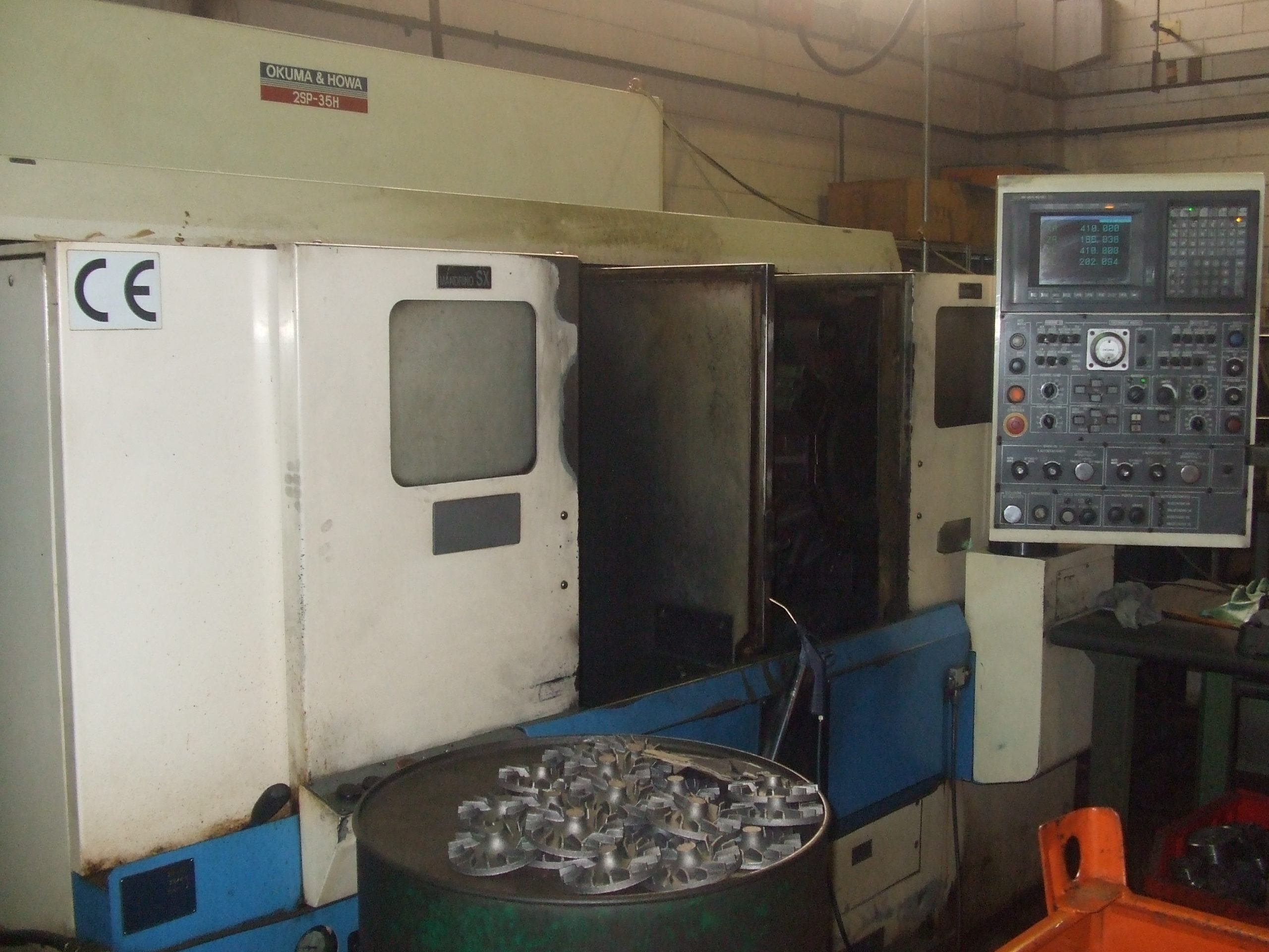 Tornio a controllo numerico OKUMA & HOWA 2SP-35H