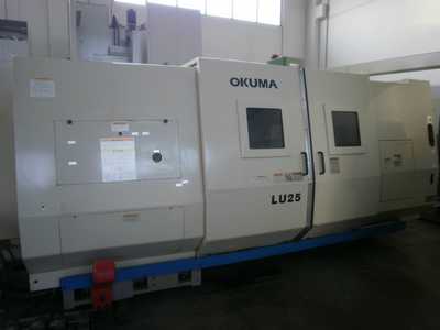 Tornio a controllo numerico OKUMA LU 25