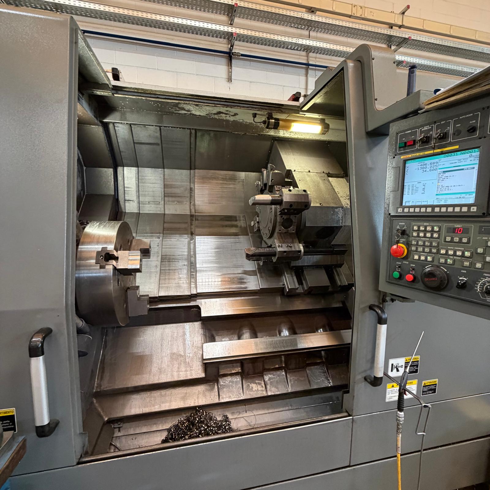 Tornio a controllo numerico SMEC PL45MC/2200