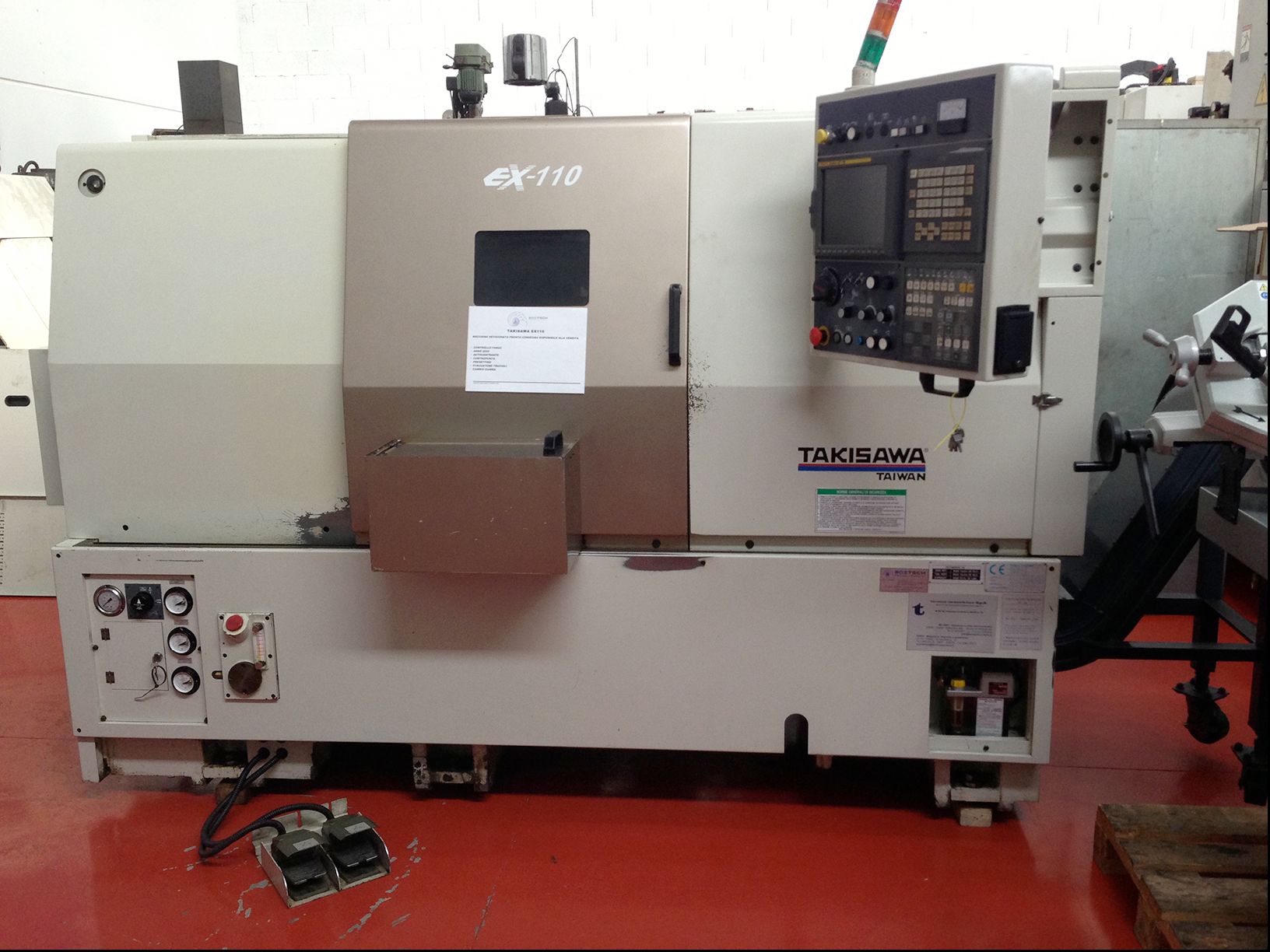 Tornio a controllo numerico TAKISAWA EX 110