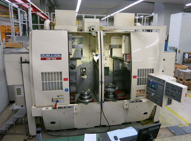 Tornio verticale OKUMA & HOWA 2SP-V55