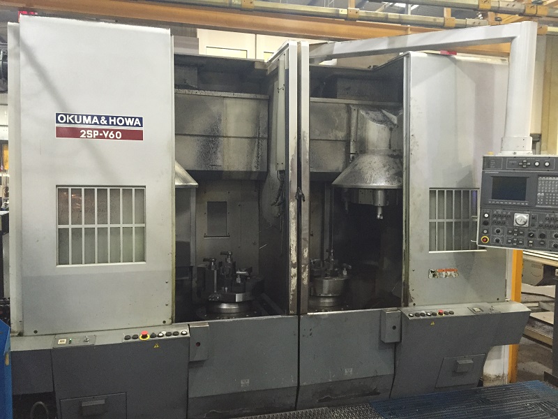 Tornio verticale OKUMA & HOWA 2SP V60