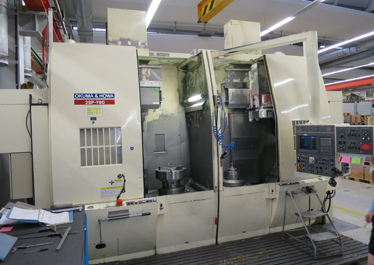Tornio verticale OKUMA & HOWA 2SP V80