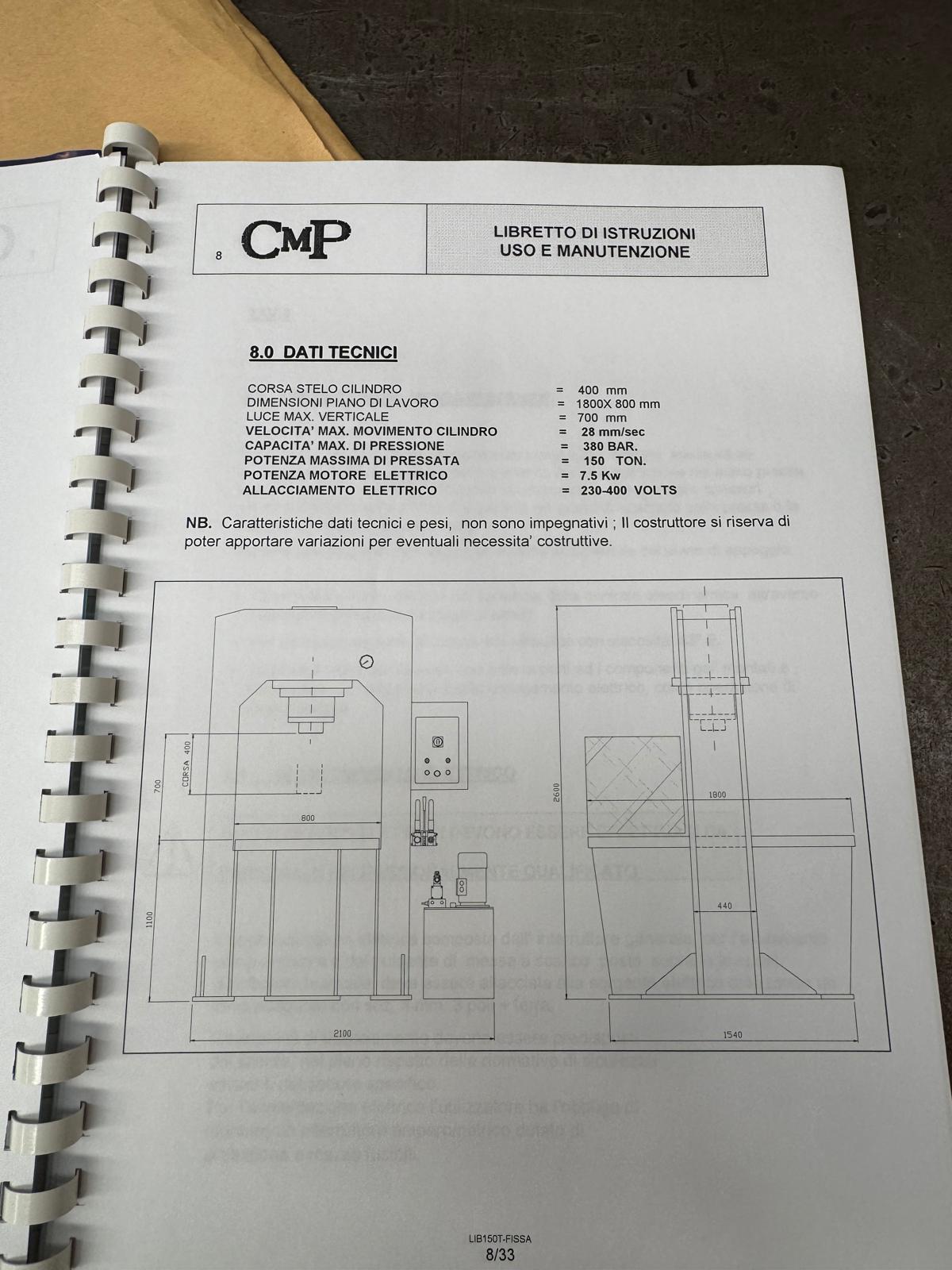 Varie CMP T0/150